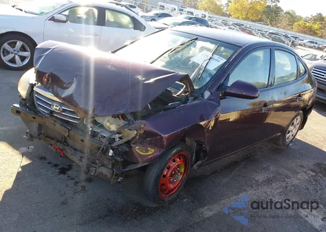 2008 Hyundai Elantra Gls/Se z USA, uszkodzony, nr VIN KMHDU46D08U587582